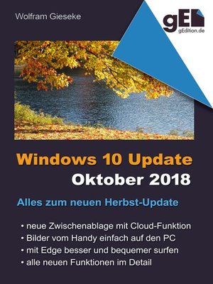 cover image of Windows 10 Update--Oktober 2018